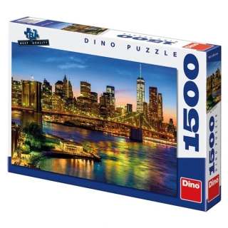 Puzzle Pohled na Brooklynský most 1500d